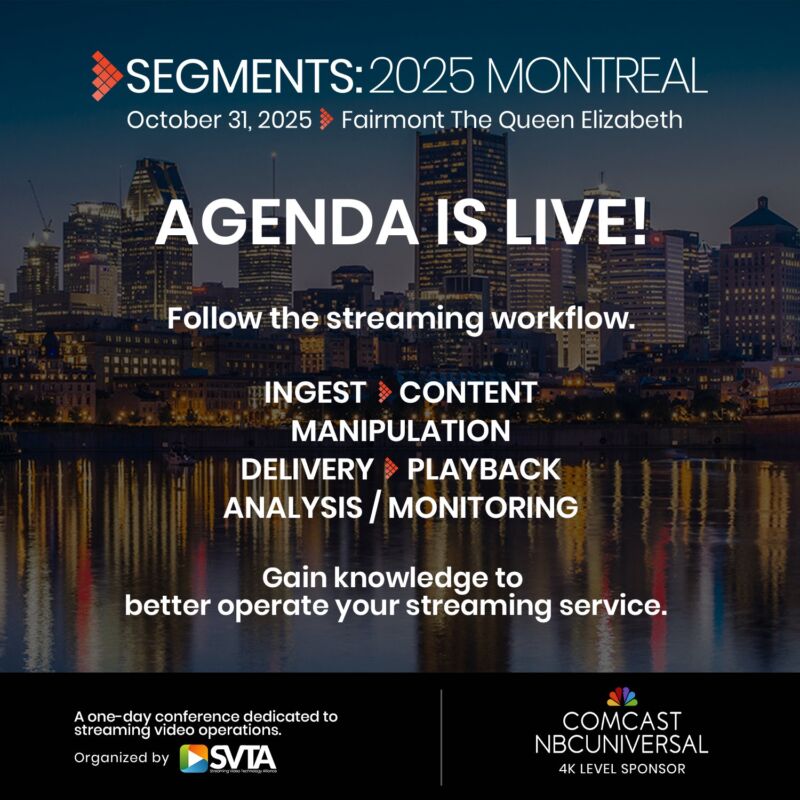 Image for the Tweet beginning: The agenda is live for